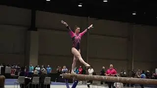 Avery Byun Beam 9.525 DP Nationals 2023 Wildfire Gymnast Level 10