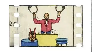 Séance de prestidigitation (1896) Conjuring (Méliès) [chromolithographed fragment]