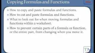 Absolute and Relative Cell References