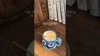 realistic morning routine (it's just coffee) 