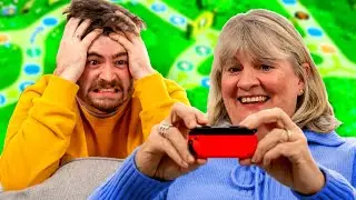 Mario Party, but our parents are playing...