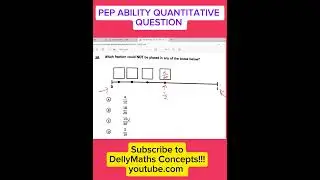 PEP ABILITY QUANTITATIVE QUESTION #maths #mathematics #florida #jamaica