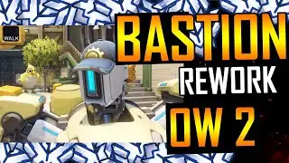 NEW BASTION IS INSANE! Bastionmain BASTION REWORK OVERWATCH 2 BETA GAMEPLAY