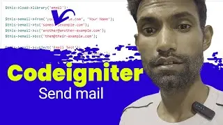 How to send mail in codeigniter