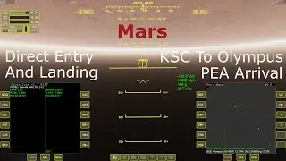 Mars / Direct entry / KSC to Olympus / Entry interface - to Landing/ Orbiter 2016