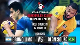 Highlights | Argentina vs. Brazil | Bruno Lima vs. Alan Souza | World Cup 2019