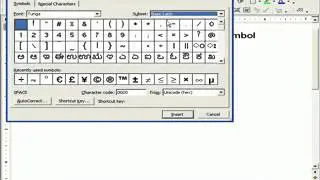 Inserting the Division Symbol