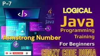 Armstrong Number in Java | Java Program to Check Number is Armstrong or Not | Logical program