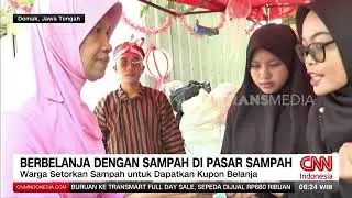 Berbelanja Dengan Sampah Di Pasar Sampah | REDAKSI PAGI (26/08/24)