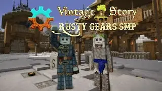 What Evil Lurks Beneath the Community Center? Vintage Story Rusty Gears SMP S2 Ep. 11