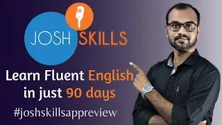 Josh Skill Spoken English app review 🔴Learn English within 90days 