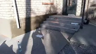 Отмостка Въезд в гараж из бетона Крыльцо Ступени из плитки Утепление цоколя Луганск