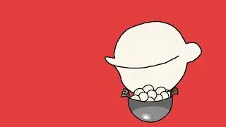 Смайл ест вкусные пельмени / Smile eating delicious dumPlinGs 