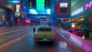 Cyberpunk 2077 But The Future of Ray Tracing Truepunk Graphics Ford Mustang GT RTX 4090 Gameplay