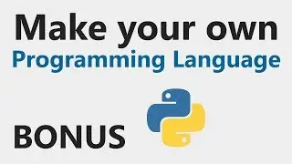 Make YOUR OWN Programming Language - BONUS - Power Operator