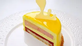 Муссовый лимонно-клубничный торт / Mousse Lemon-Strawberry Cake