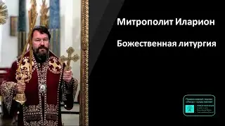 Митрополит Иларион | Прямая трансляция | Божественная литургия | 22.05.2024