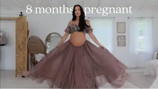 pregnancy vlog: maternity shoot, pilates, baby showers, grocery shopping