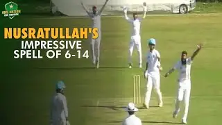 Nusratullah's impressive spell of 6-14 | Islamabad vs Abbottabad | Quaid-e-Azam Trophy 2024-25