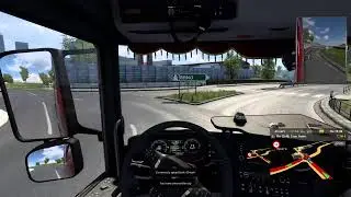 Euro Trucks Simulator 2 TruckersMP Берген-Прага