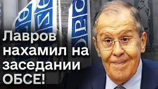 😆 Лаврова пустили в Европу! Он НАХАМИЛ на заседании ОБСЕ!