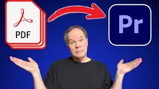 Top 4 Ways To Import Multi-page PDF into Premiere Pro!