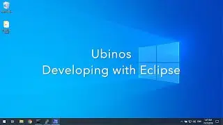 Ubinos - Developing with Eclipse