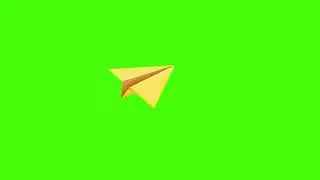 Airplane flying green screen effect video | Paper plane green screen video | green screen effects