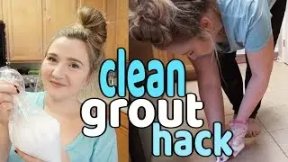 HOW TO CLEAN GROUT | BEST HOMEMADE GROUT CLEANER HACK | HOW TO HAVE WHITE GROUT