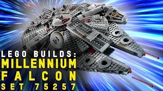 LEGO BUILD - Star Wars Millennium Falcon - Time Lapse