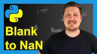 Replace Blank Values by NaN in pandas DataFrame in Python (Example) | Empty Cell | replace Function