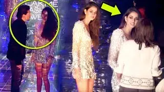 Tiger Shroff Saves GF Disha Patani From Wardrobe Malfunction At Lakme Fashion Week