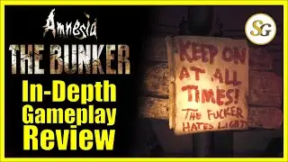 You vs an Intelligent Monster - In-depth gameplay review of Amnesia The Bunker