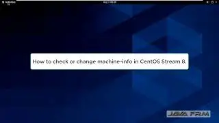 How to view or change machine metadata using /etc/machine-info file on CentOS Stream 8