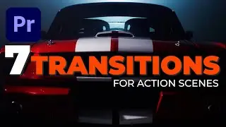 7 TRANSITIONS for Action scenes - Adobe Premiere Pro (no plugins!)