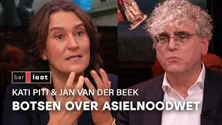 ASIELNOODWET? Kamerlid KATI PIRI  botst met wiskundige JAN VAN DE BEEK | Bar Laat