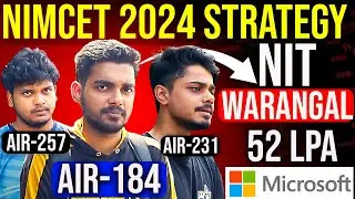 MCA from Top NITs ? | NIMCET 2024 | NIT WARANGAL PLACEMENT, INTERNSHIPS | How to crack NIMCET EXAM?