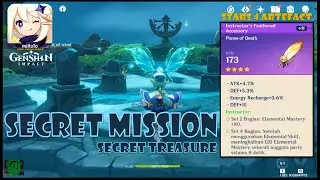 Genshin Impact hidden treasure Secret Mission Time and The Wind