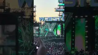 Wrestlemania 40: Stephanie McMahon, Seth Rollins & Drew McIntyre entrance