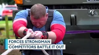 Forces Strongman: Military's strongest personnel go head-to-head