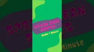 SPRING BEAN SCOPES: Under 1 Minute