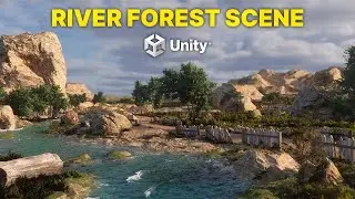 Creating a River & Forest in Unity! | Time Lapse