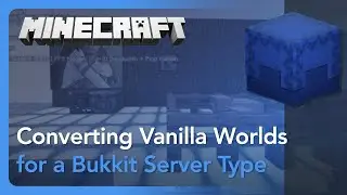 How to use your Vanilla world with plugins - Minecraft Java