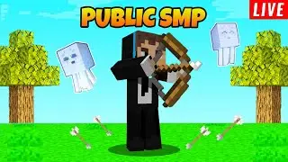 Minecraft Smp Live || Join Our Public Server | Java + Pe | 1.21