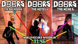 DOORS but i am Seek : ALL FLOORS - WORLD RECORD SPEEDRUN *