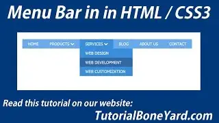 HTML Navigation Bar