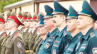 Республиканский отряд специального назначения МЧС получил свое собственное знамя