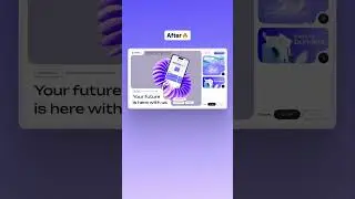 From Wireframe to Design (Before and After)
