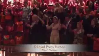 140513 Queen Maxima is dancing