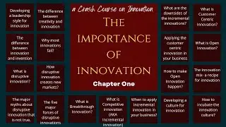 INNOVATION crash course | The importance of Innovations Part 1